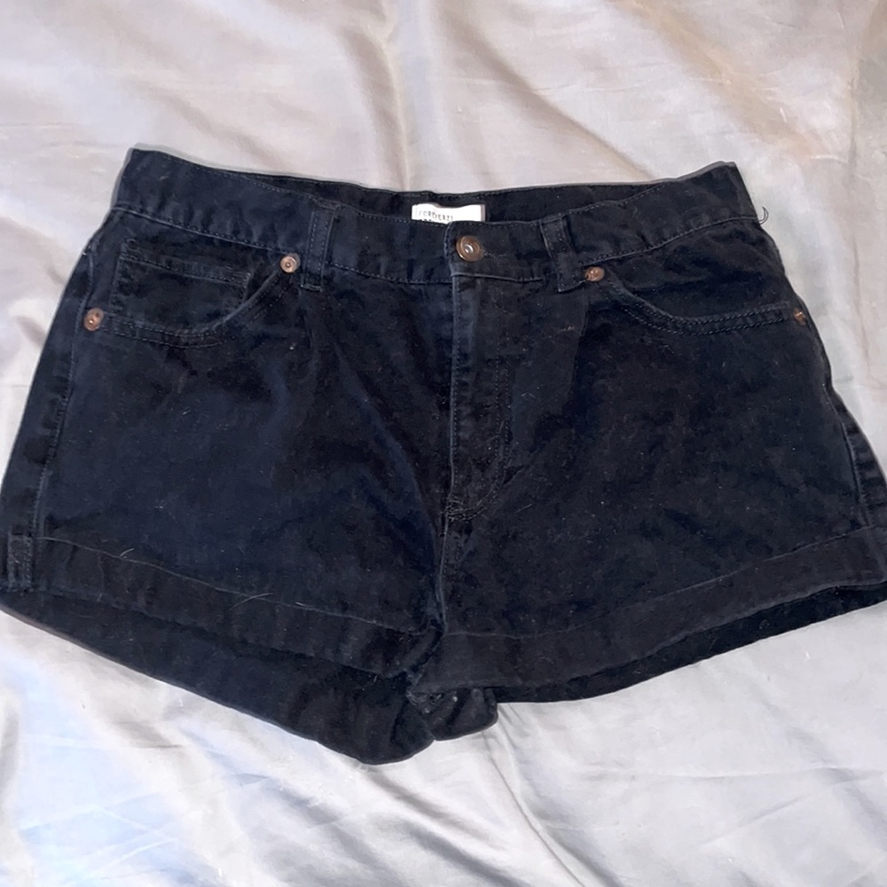 Forever21 Black Jean Shorts